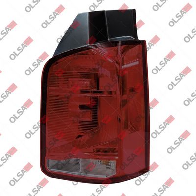 Achterlicht Links (kleur van het glas gerookt) past: VW TRANSPORTER T6 1D 03.19-08.24