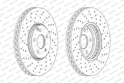 BREMSSCHEIBE FERODO DDF1981RC1 1