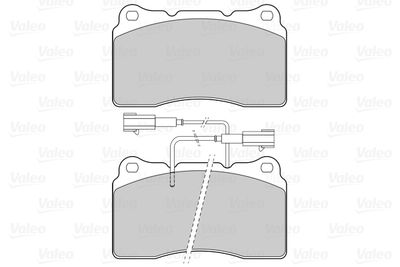 Brake Pad Set, disc brake 302318