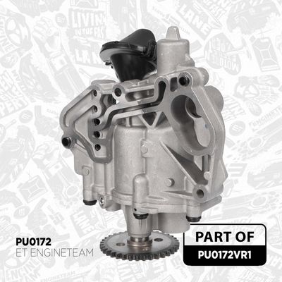 Sada řetězů, pohon olejové pumpy ET ENGINETEAM PU0172VR1