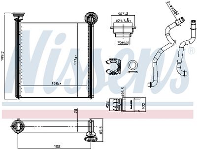 SCHIMBăTOR DE CăLDURă îNCăLZIRE HABITACLU