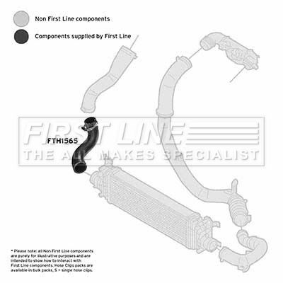 Charge Air Hose FIRST LINE FTH1565