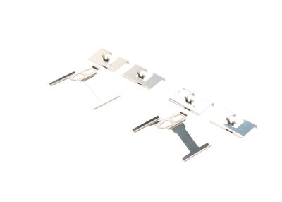 ZUBEHöRSATZ SCHEIBENBREMSBELAG BOSCH 1987474332 7