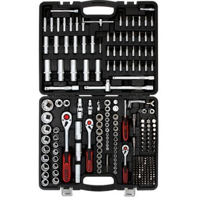 Ks Tools - Gola sada 1/4"+3/8"+1/2", 255ks