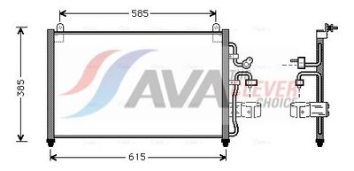 кондензатор, климатизация AVA Clever Choice DW5013