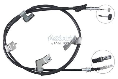 ASHUKI by Palidium ASH3-1632 Трос ручного тормоза  для HONDA CIVIC VII Hatchback (EU, EP, EV) 1.4 iS (EP1)
