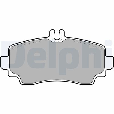 Brake Pad Set, disc brake LP1401