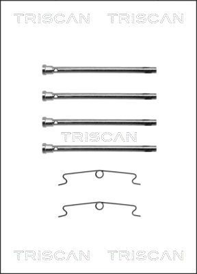 Комплектующие, колодки дискового тормоза TRISCAN 8105 381615 для CITROËN VISA