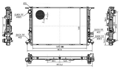 RADIATOR RACIRE MOTOR