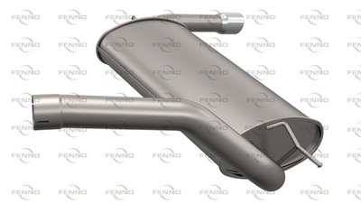 Zadní tlumič výfuku FENNO P23043