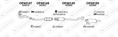 SISTEM DE ESAPAMENT VENEPORTE 400144
