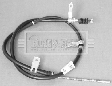 Cable Pull, parking brake Borg & Beck BKB3134
