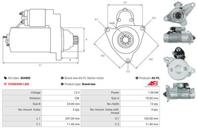 STARTER AS-PL S6490S 4