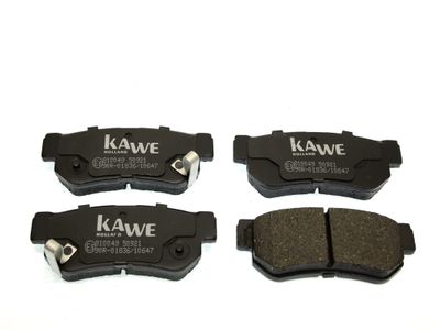 KAWE 810049 Тормозные колодки и сигнализаторы  для HYUNDAI MATRIX (Хендай Матриx)