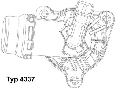 TERMOSTAT LICHID RACIRE BorgWarner (Wahler) 4337105D