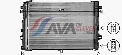 кондензатор, климатизация AVA Clever Choice MS5716D