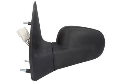 Zijspiegel Links (elektrisch, flat, met verwarming) past: RENAULT CLIO I Ph I, CLIO I Ph II 05.90-08.96