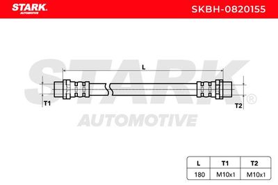 спирачен маркуч STARK SKBH-0820155