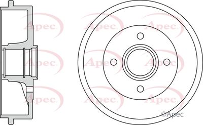 Brake Drum APEC DRM9905