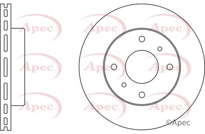 Brake Disc APEC DSK507