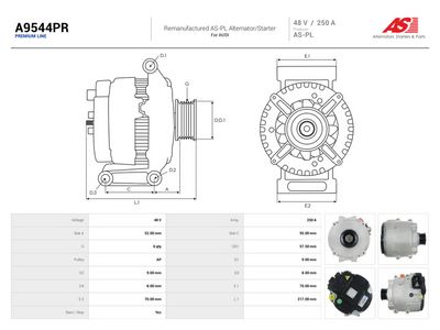 Laturi AS-PL A9544PR – VW