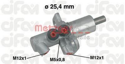 METZGER 202-458 Ремкомплект тормозного цилиндра  для AUDI A4 (Ауди А4)