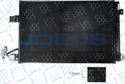Конденсатор, кондиционер JDEUS RA7300540 для VW MULTIVAN