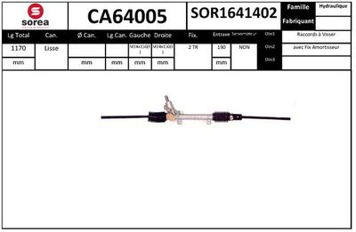 LENKGETRIEBE EAI CA64005