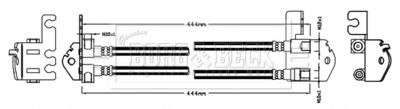 Brake Hose Borg & Beck BBH8763