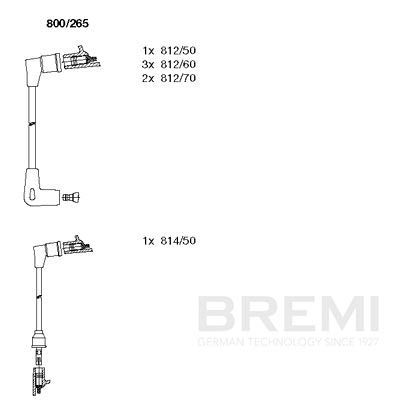 ZüNDLEITUNGSSATZ BREMI 800265