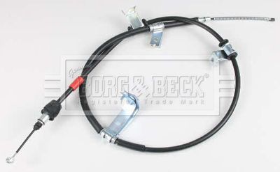 Тросик, cтояночный тормоз BORG & BECK BKB3842 для KIA RIO
