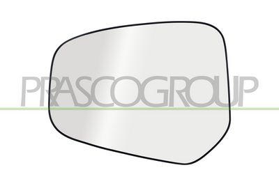 стъкло на огледало, външно огледало PRASCO FD6427516