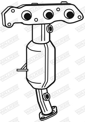 KATALYSATOR WALKER 28620 4