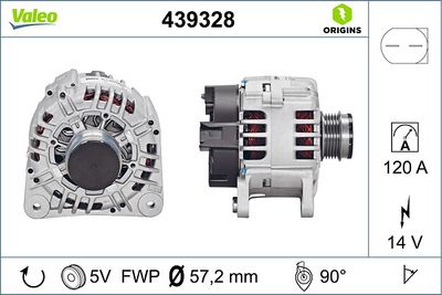 генератор VALEO 439328