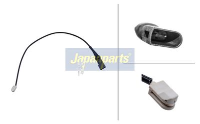 JAPANPARTS Įspėjimo kontaktas, stabdžių trinkelių susidėvėjimas