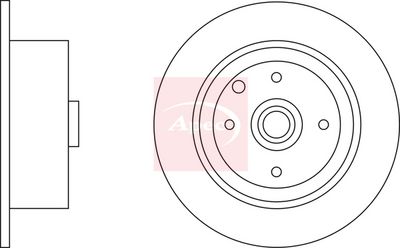 APEC Brake Disc DSK535