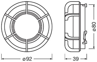 KAPPE HAUPTSCHEINWERFER ams-OSRAM LEDCAP02 2