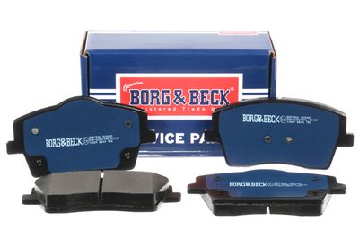 комплект спирачно феродо, дискови спирачки BORG & BECK BBP2806