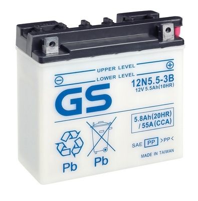 GS Accu / Batterij (GS-12N5.5-3B)