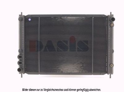 Радиатор, охлаждение двигателя AKS DASIS 100960N для HONDA LEGEND