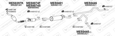 ABGASANLAGE VENEPORTE 500440