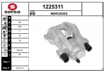 BREMSSATTEL SNRA 1225311