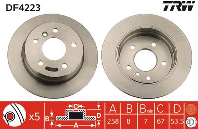 Brake Disc DF4223