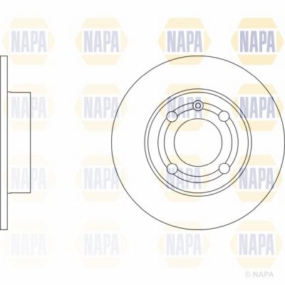 Brake Disc NAPA PBD8594