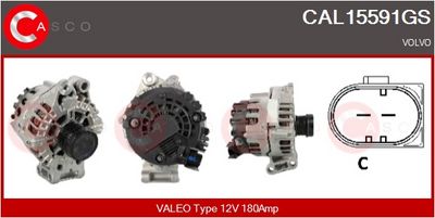 GENERATOR / ALTERNATOR CASCO CAL15591GS