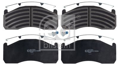 Brake Pad Set, disc brake 116233