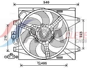 LüFTER MOTORKüHLUNG