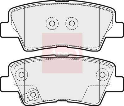 DriveTec Brake Pads DBPPAD1754