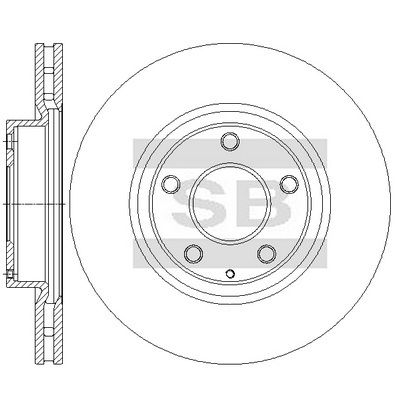спирачен диск Hi-Q SD4440