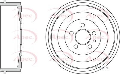 Brake Drum APEC DRM9710